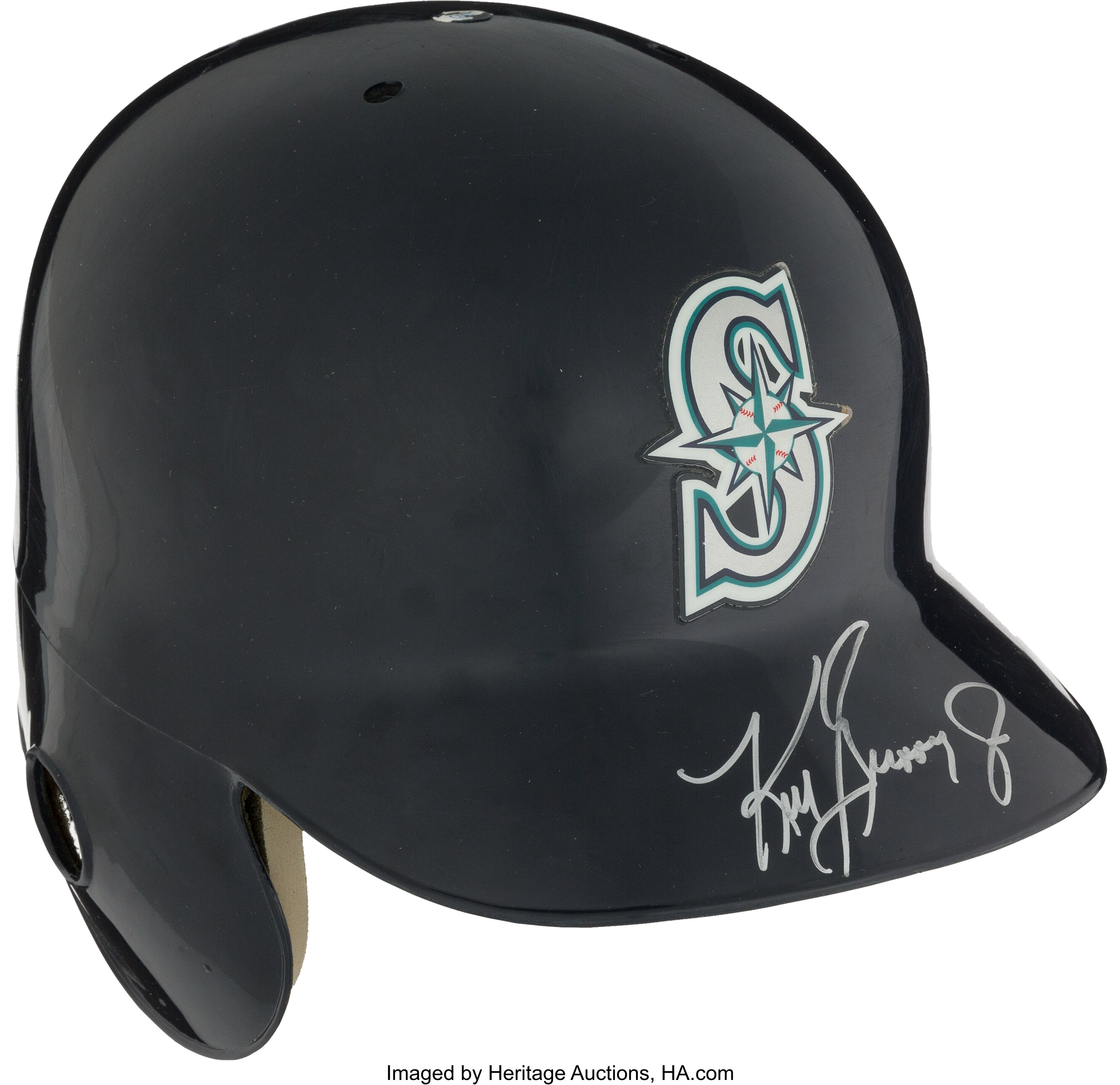 Lot Detail - Lot of (2) Ken Griffey Jr. Signed Seattle Mariners