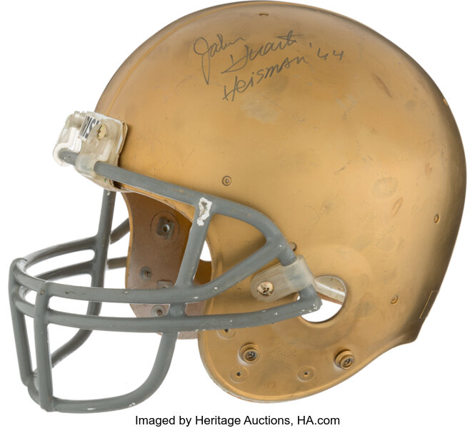 1966 Notre Dame Fighting Irish Full-Size Helmet Team-Signed by (31