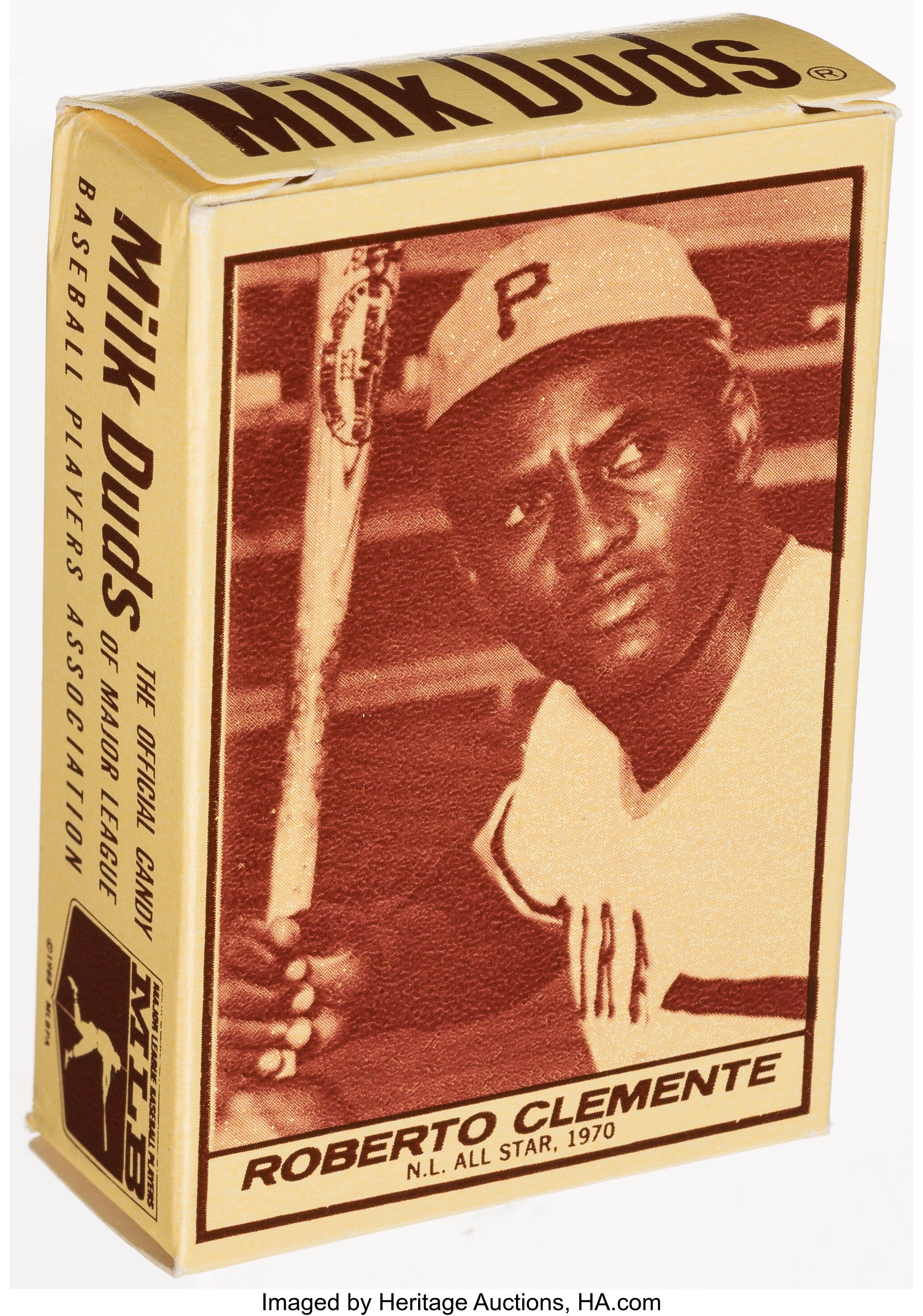 1971 Milk Duds (Complete Box) Roberto Clemente.  Baseball Cards, Lot  #43091