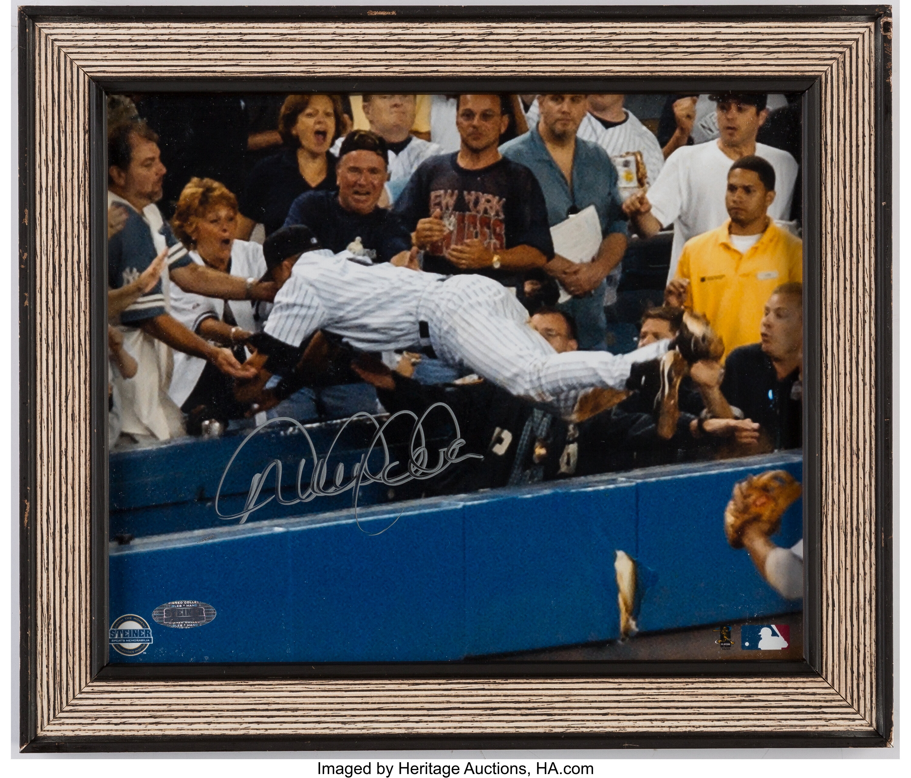 Lot Detail - Lot of (2) Derek Jeter Signed Photos In Framed