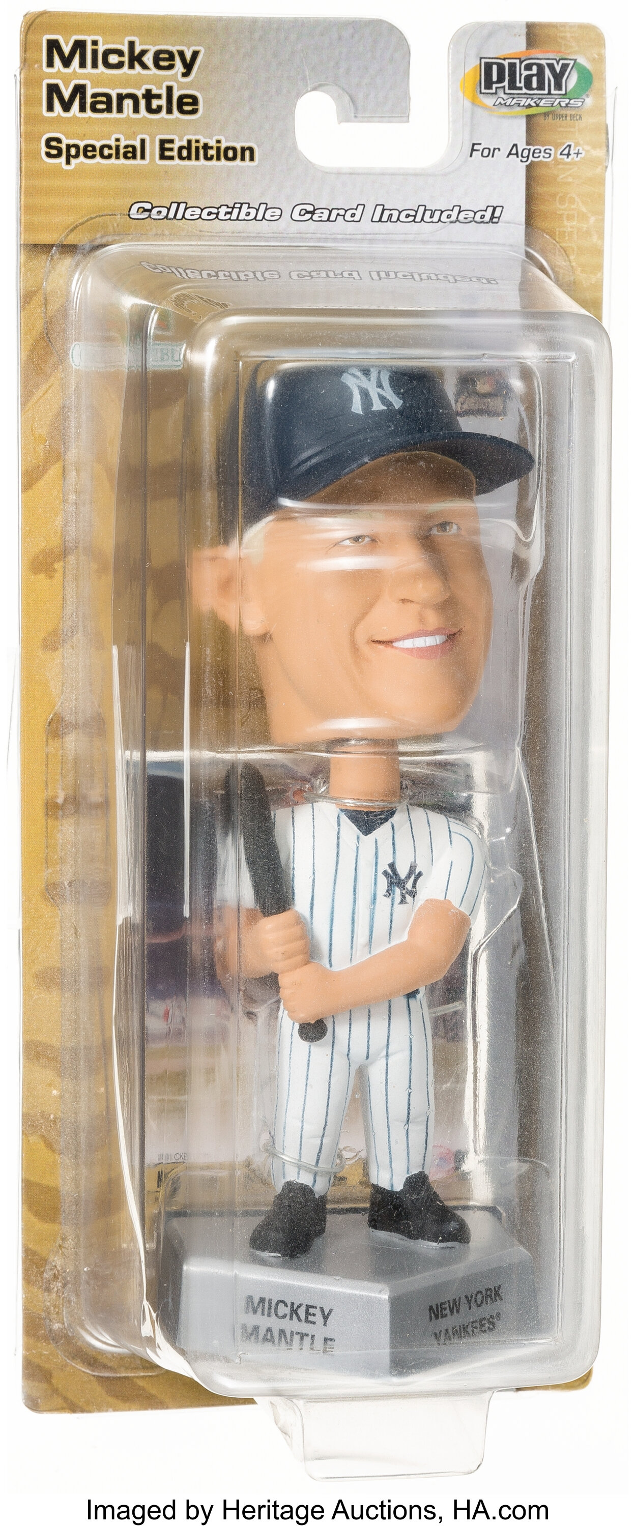 Mickey Mantle New York Yankees Legends of the Park Hall of Fame Bobblehead  Ltd Ed of 300