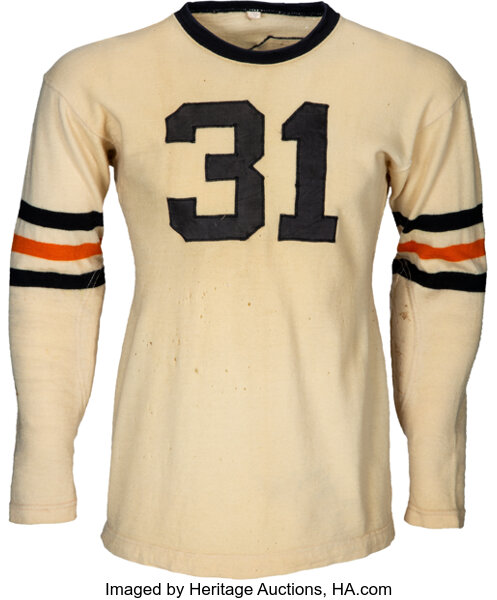 1938 Dick Schweidler Game Worn Chicago Bears Uniform with Player, Lot  #80666