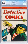 Detective Comics #2 (DC, 1937) CGC VG/FN 5.0 Off-white pages.