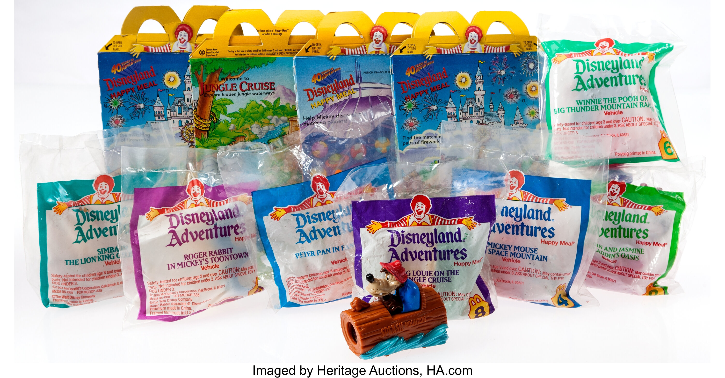 Details about   Lot of 13 McDonalds 1994/1997 Peter Pan & Disneyland 40th~ Happy Meal Toys      