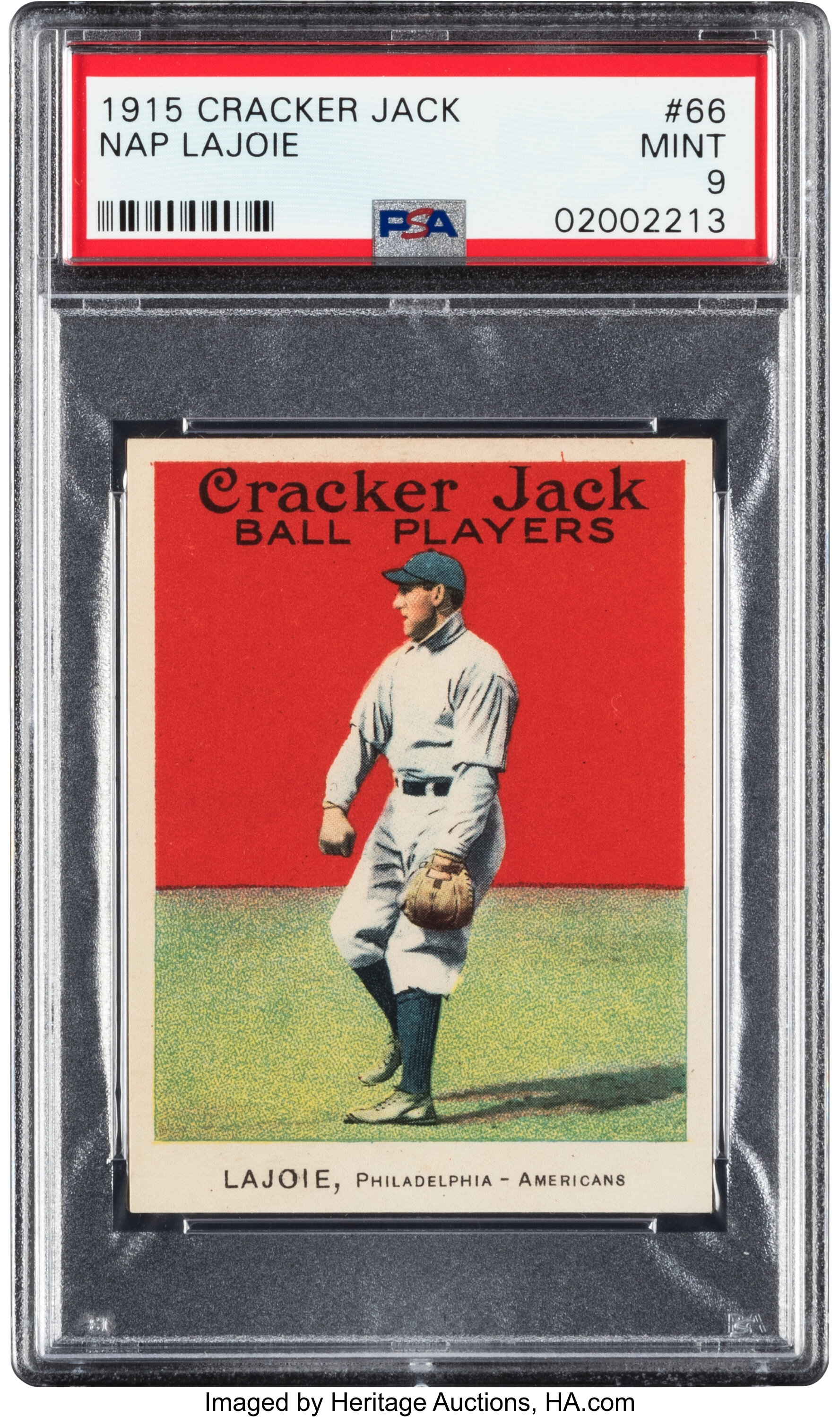 Shoeless Joe Jackson Baseball Card. Cracker Jack.undated. 