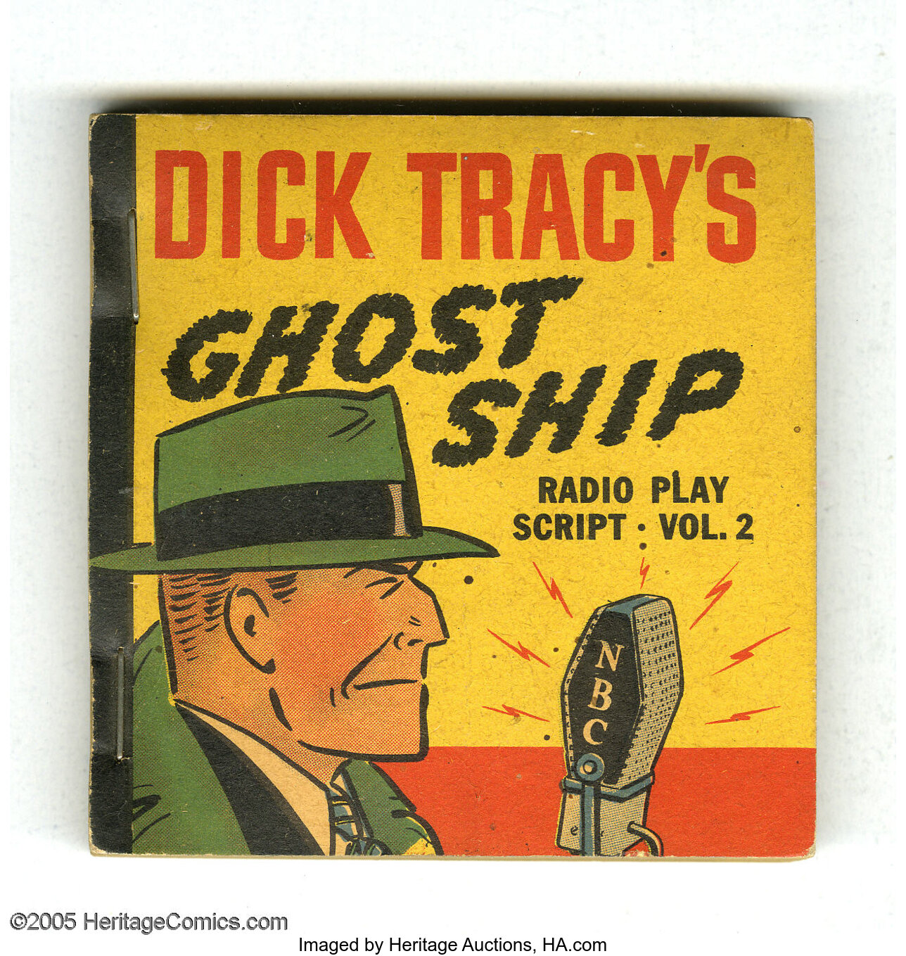 Quaker Premium Radio Play Script - Dick Tracy's Ghost Ship (Whitman, | Lot  #2044 | Heritage Auctions