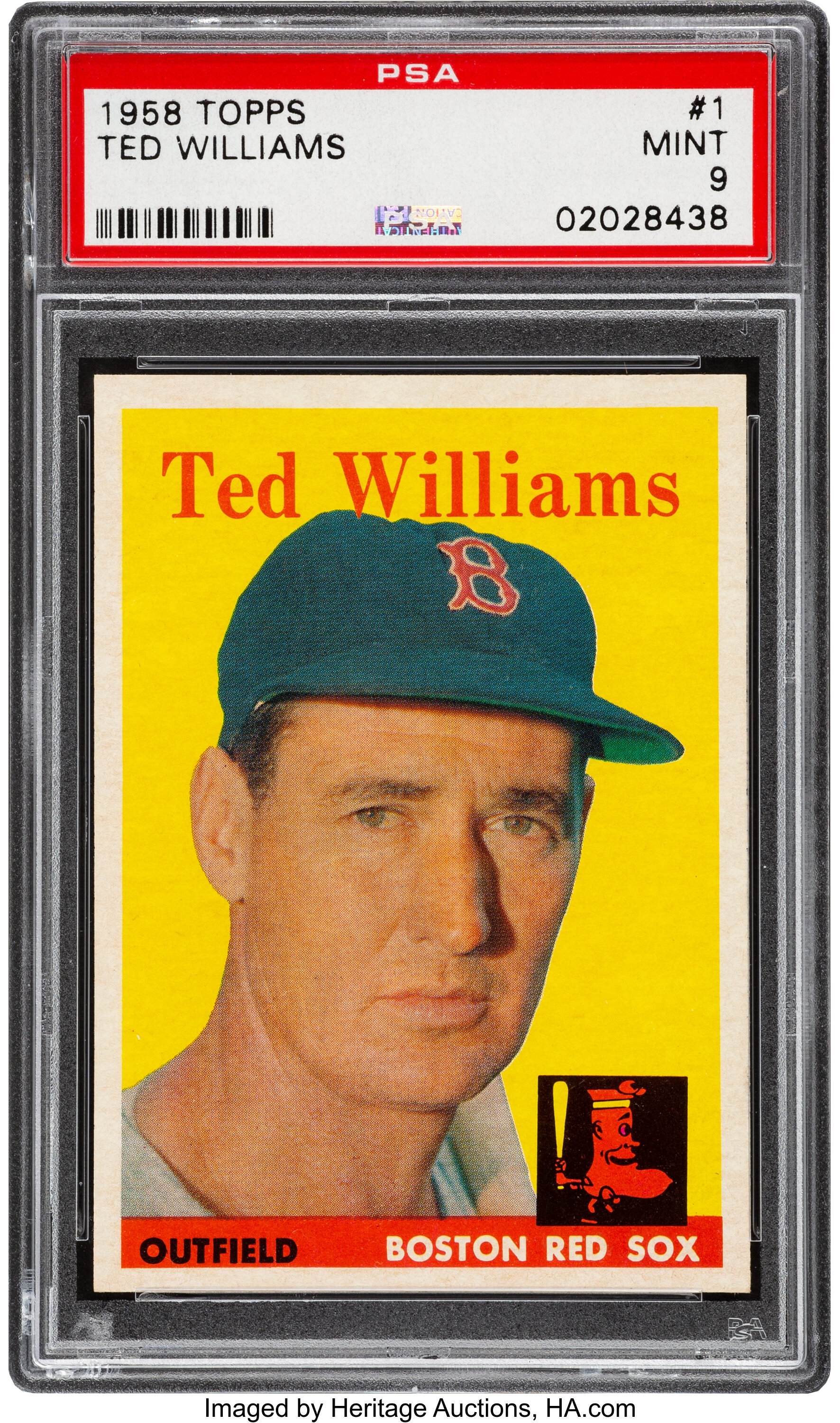 1957 Topps Ted Williams PSA