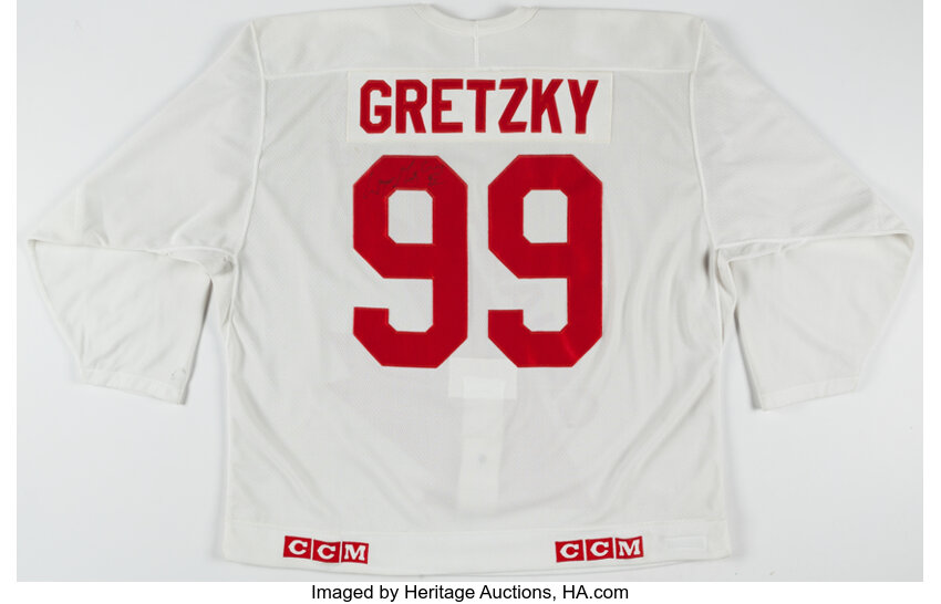 Team Canada 10 Player Autographed Custom Canada Cup Hockey Jersey