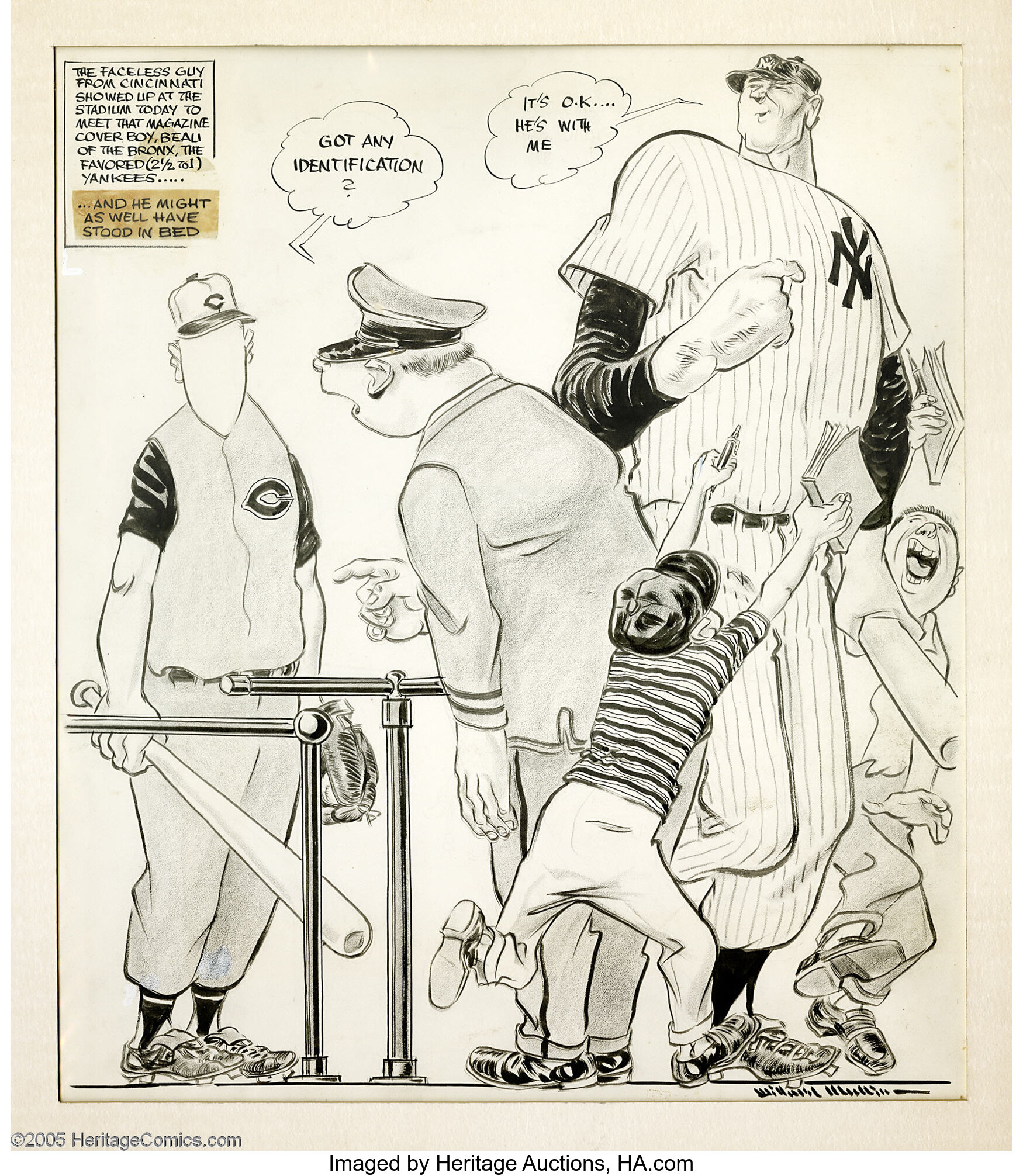 Today's Inspiration: Willard Mullin Draws The Brooklyn Bum