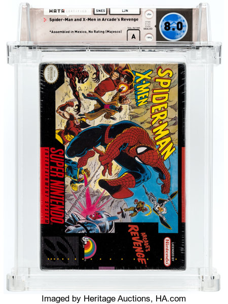 Spider Man And X Men In Arcades Revenge Snes Ljn1992