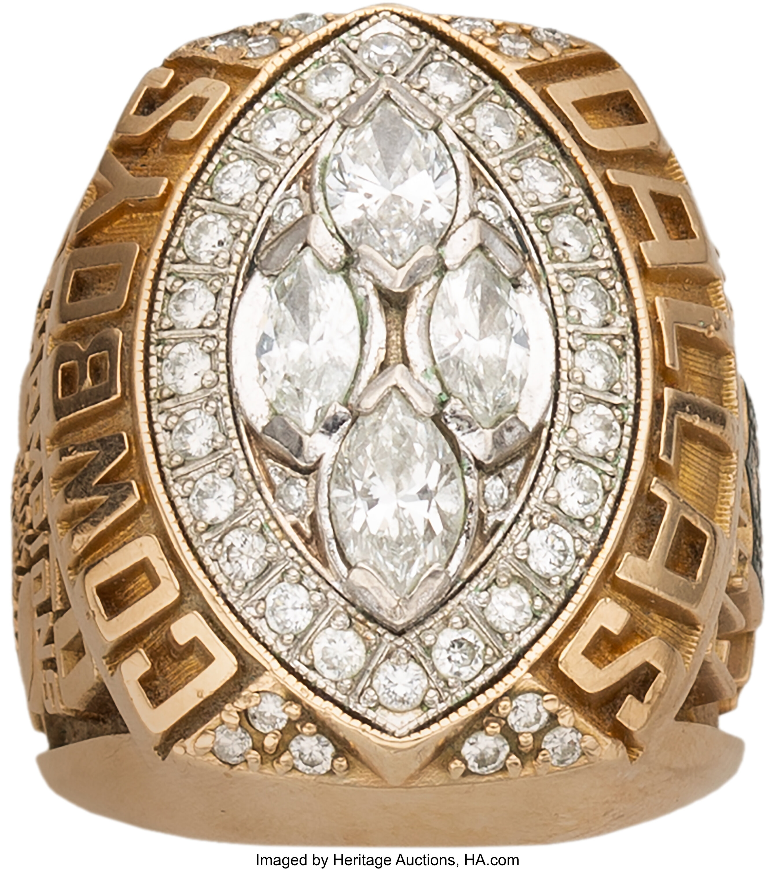 1993 Dallas Cowboys Super Bowl XXVIII Championship Ring Presented, Lot  #80091