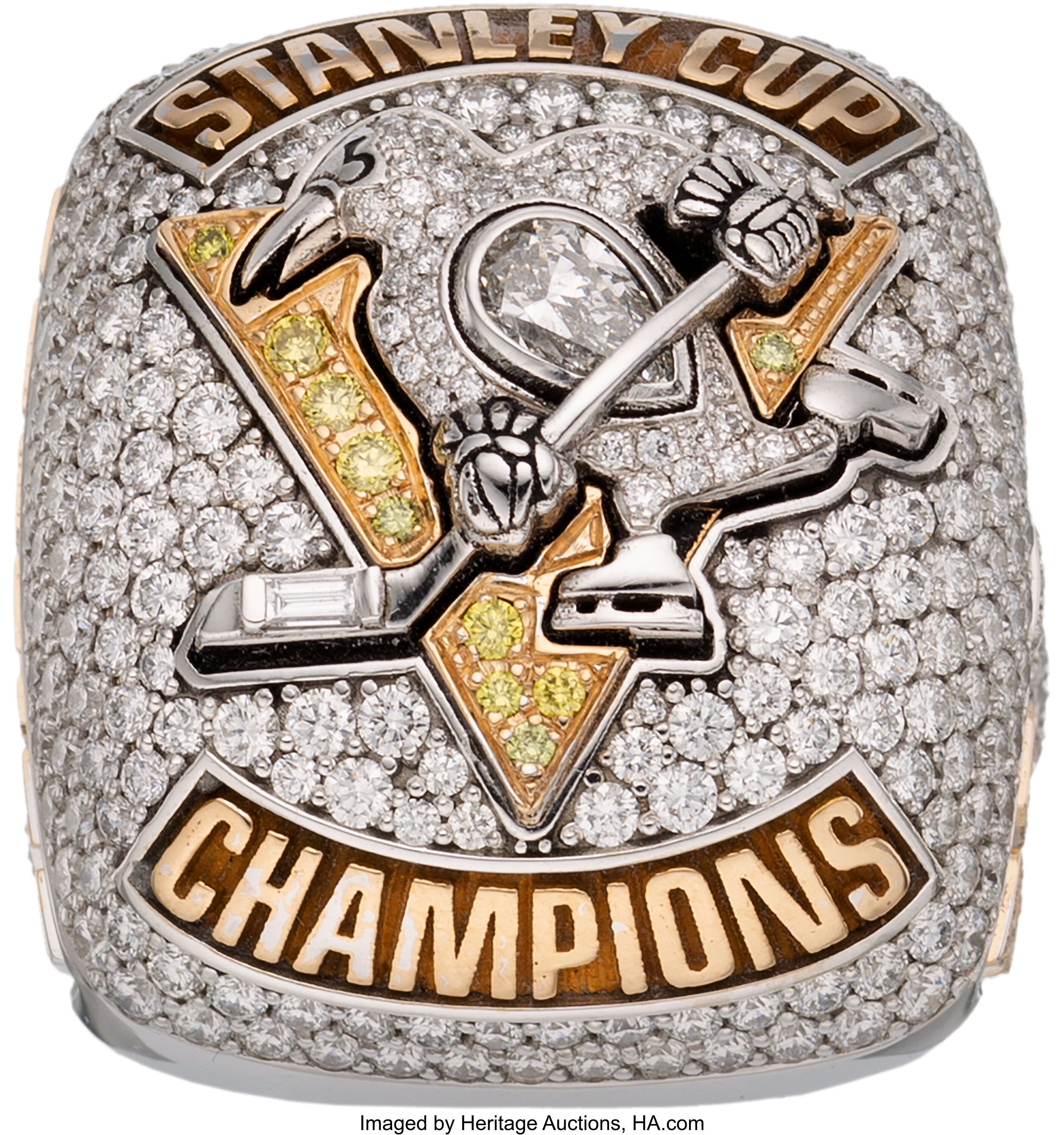 Pittsburgh Penguins 2017 Stanley Cup Champions Ring Christmas Tree