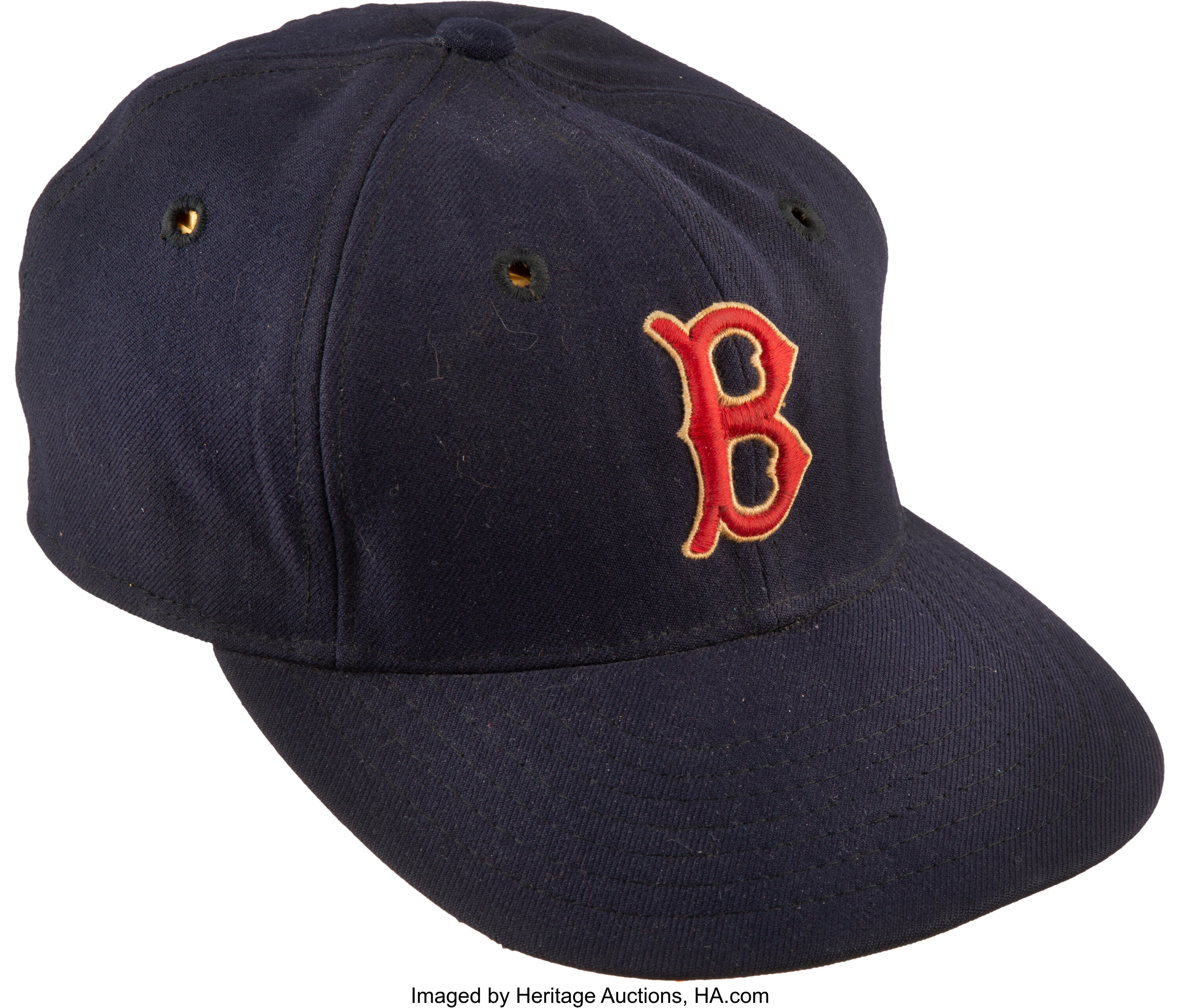 VIntage Boston Red Sox Game-Worn Hat