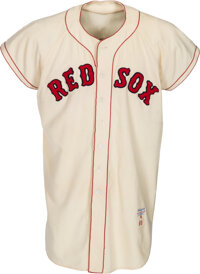 Charitybuzz: Ted Williams Hand-Signed Authentic Mitchell & Ness Boston Red  Sox Jersey