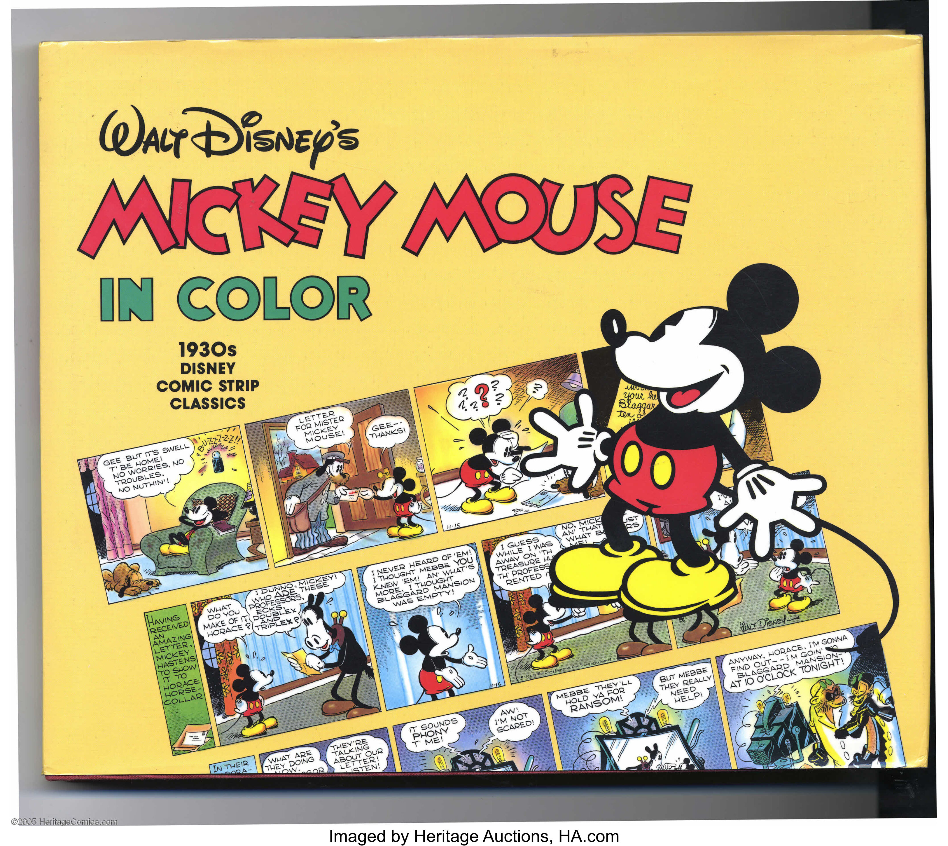 Walt Disney's Mickey Mouse In Color - First Edition (Pantheon