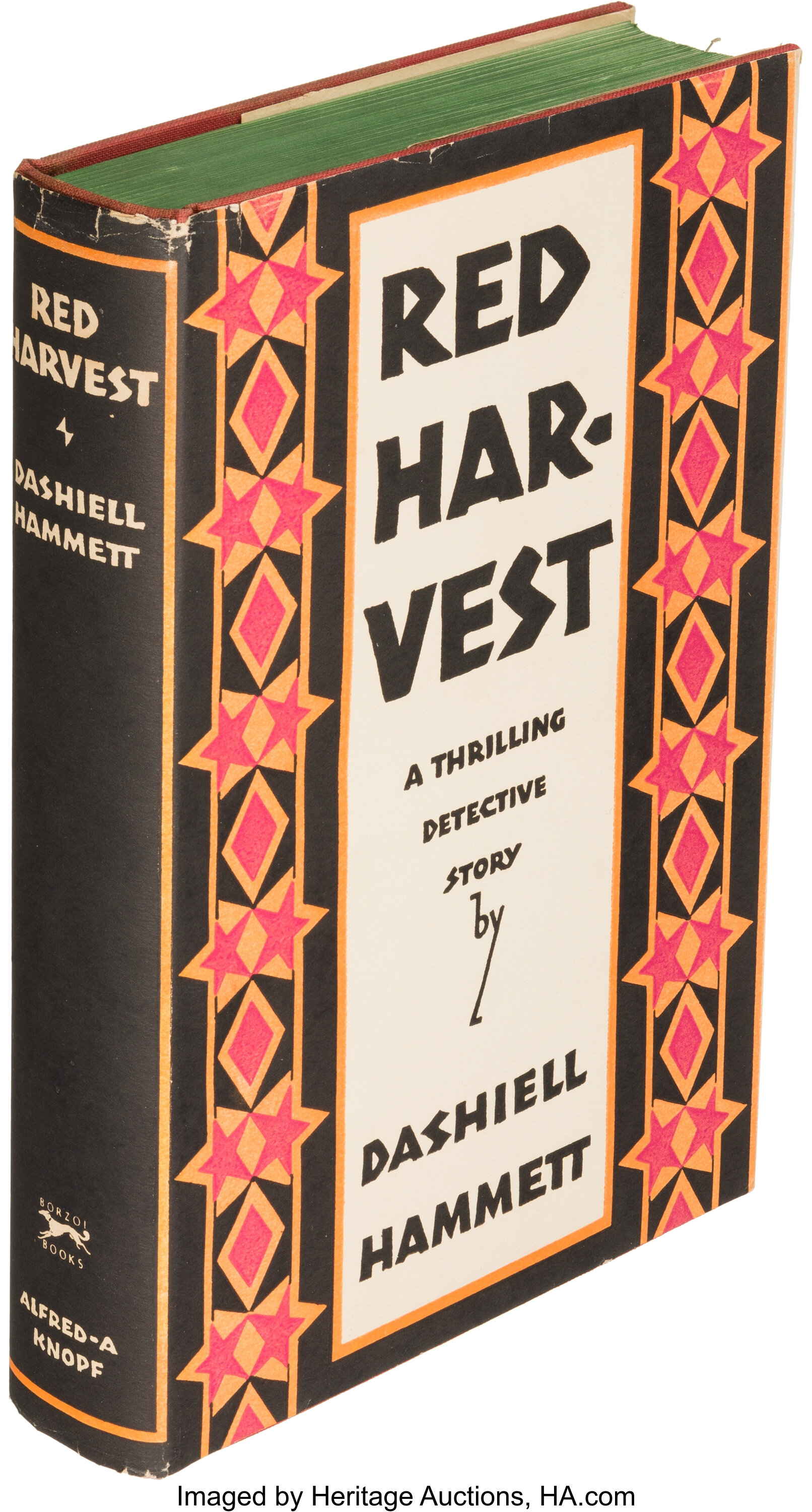 Dashiell Hammett. Red Harvest. New York: Alfred A. Knopf, 1929. Lot #45036 | Heritage Auctions