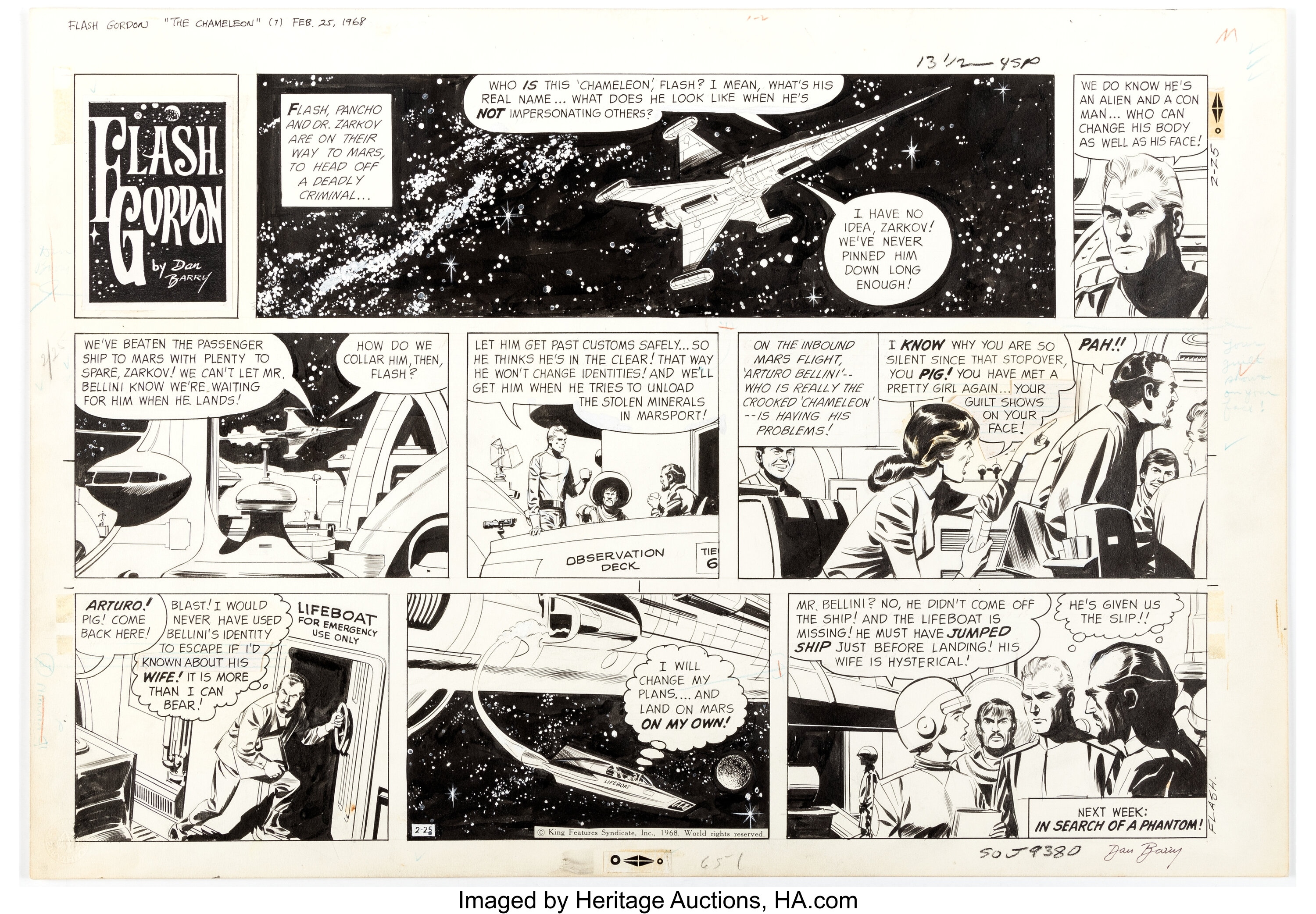 flash gordon comic strip