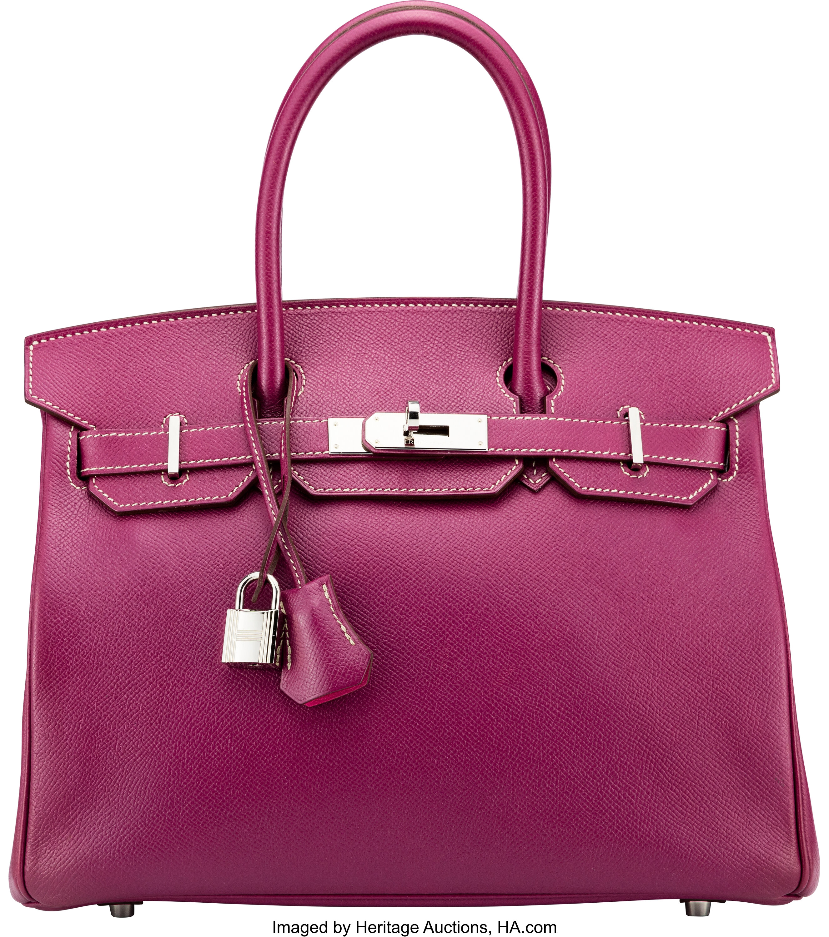 Hermes Birkin 30 Bag Rose Tyrien Candy Epsom Limited Edition