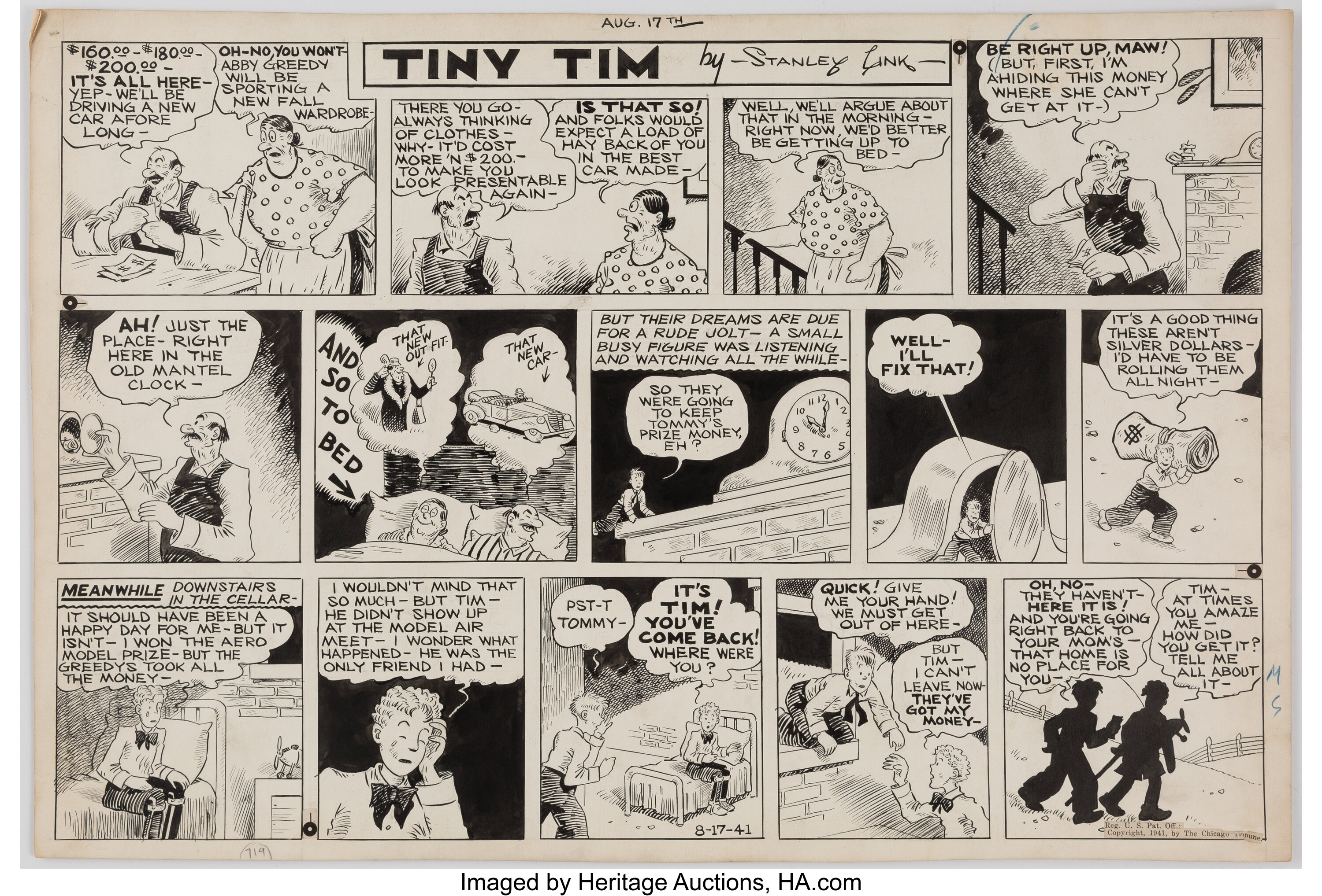 1935- The Adventures Of Tiny Tim- Big Little Book Stanley Link