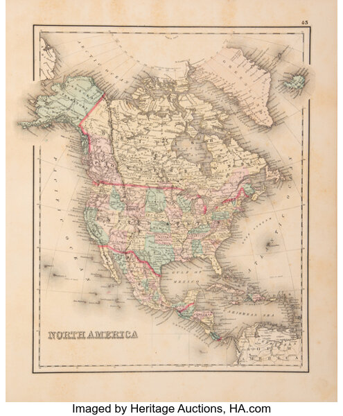 O W Gray Grays Atlas Of The United States