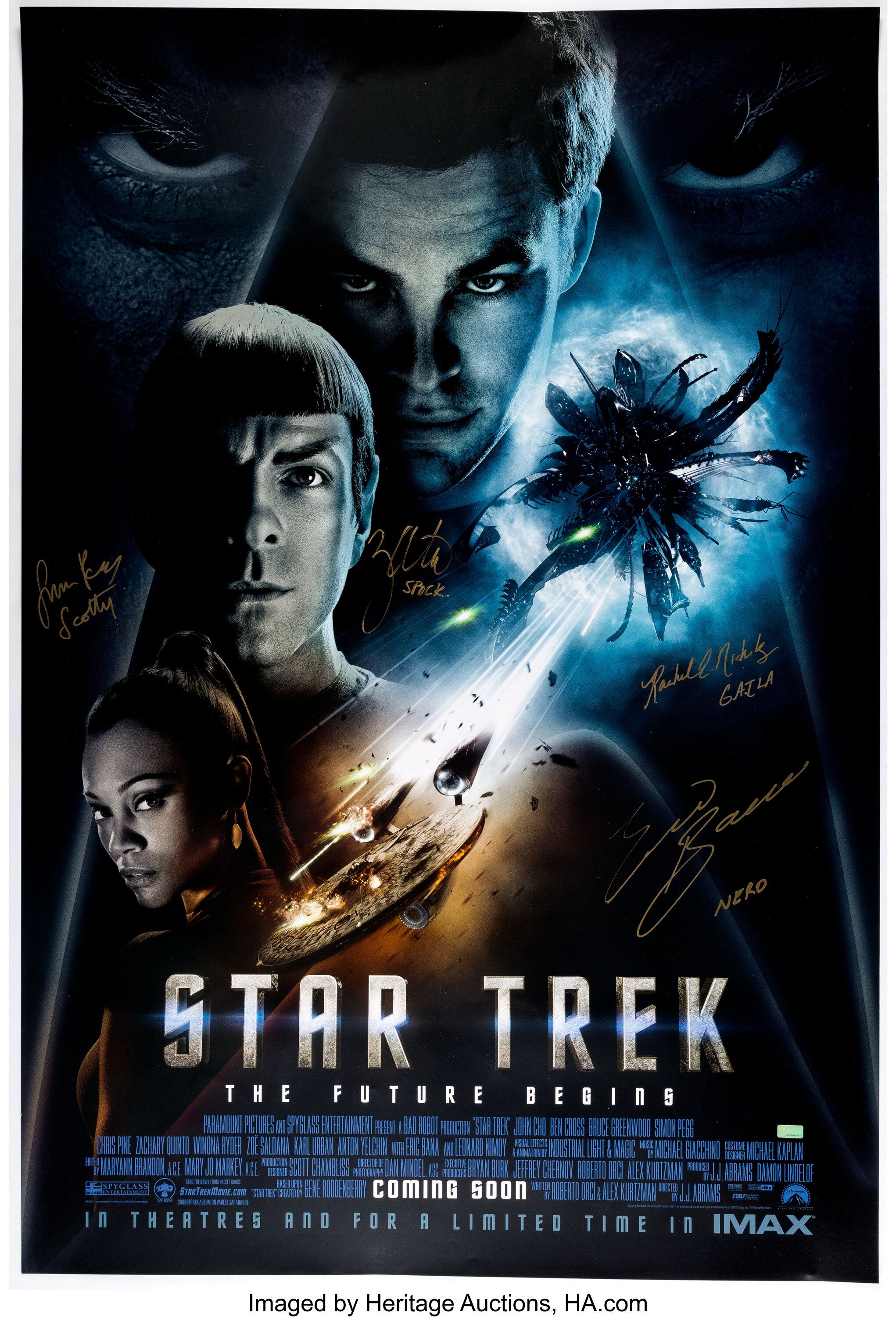 star trek movie posters for sale