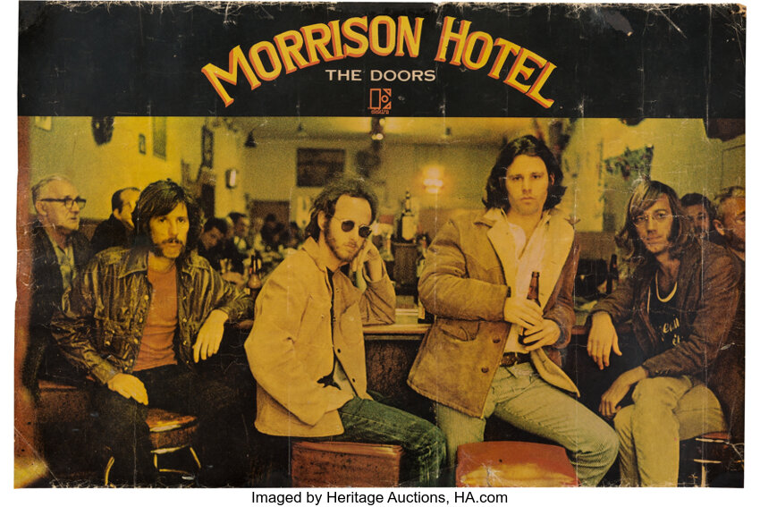 Doors Us Promotional Poster For The Album Morrison Hotel