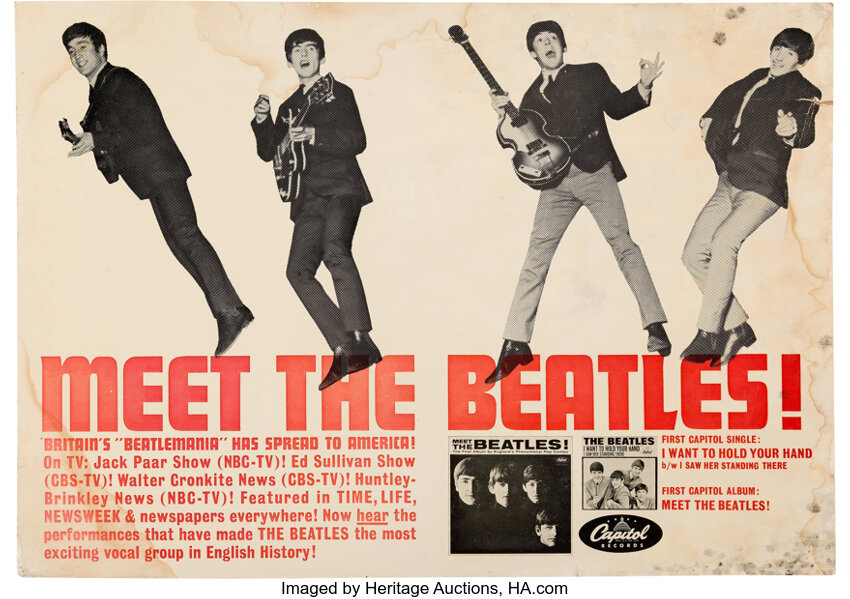 Beatles Meet the Beatles! Promotional Displays (1964). (Total