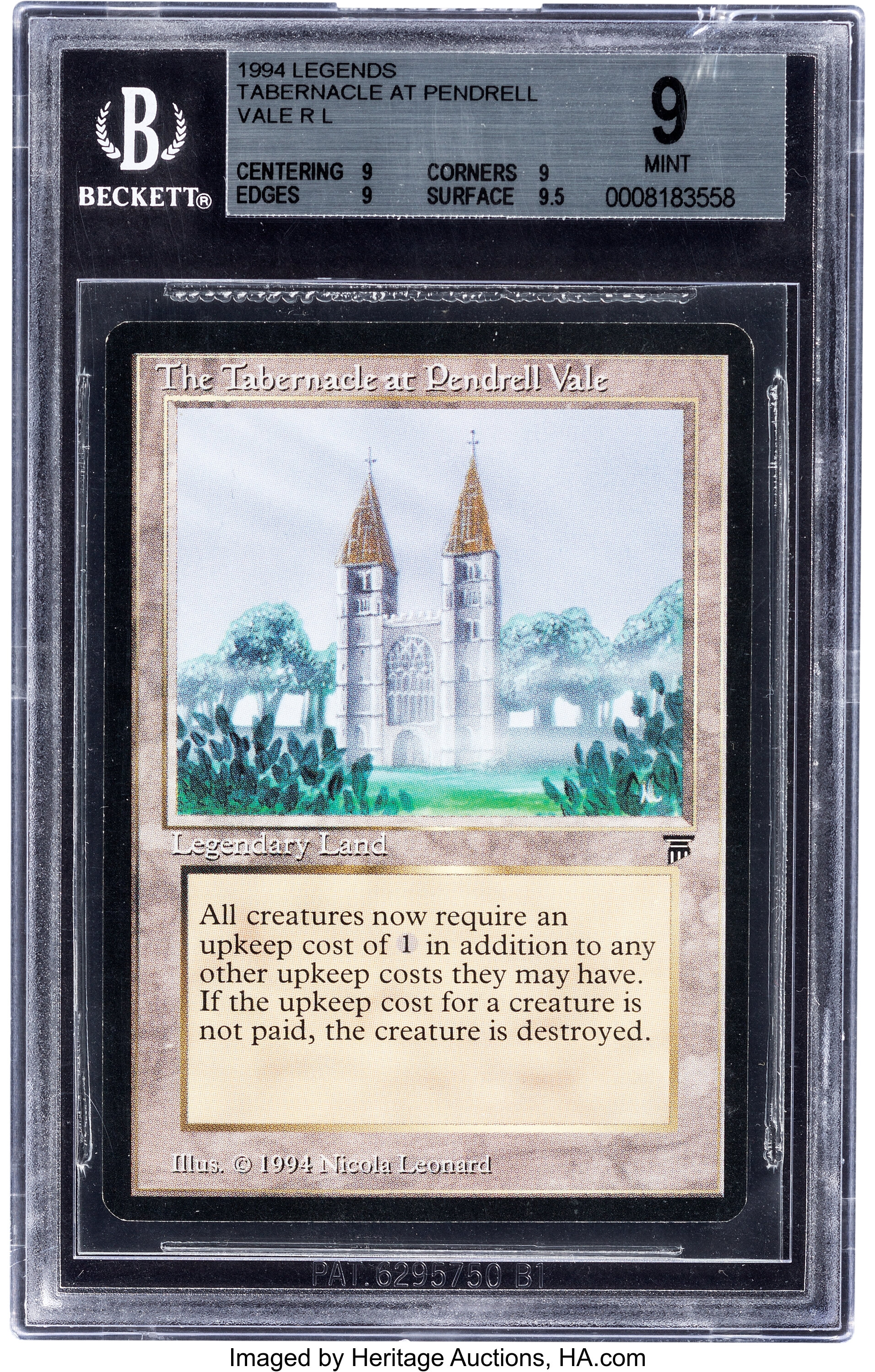 Magic: The Gathering Legends Tabernacle at Pendrell Vale BGS 9 