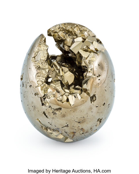 Pyrite egg factory