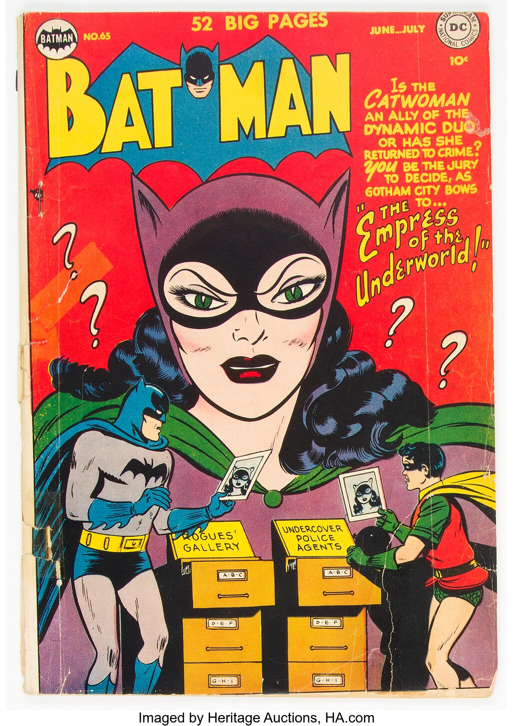 Batman #65 (DC, 1951) Condition: GD-.... Golden Age (1938-1955) | Lot  #18078 | Heritage Auctions