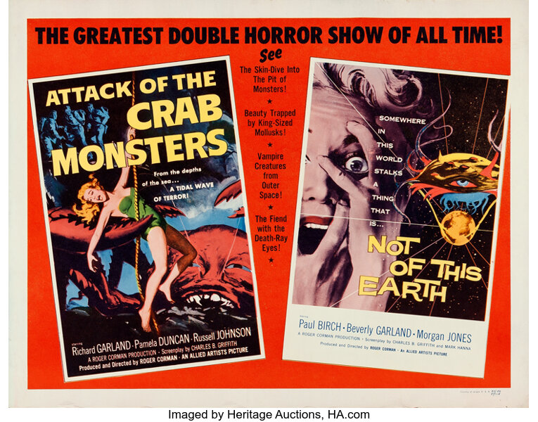 Attack Of The Crab Monsters Not Of This Earth Combo Allied Lot Heritage Auctions