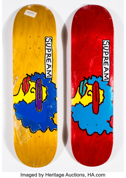 Mark Gonzales, Supreme  Mark Gonzales Supreme skateboard deck