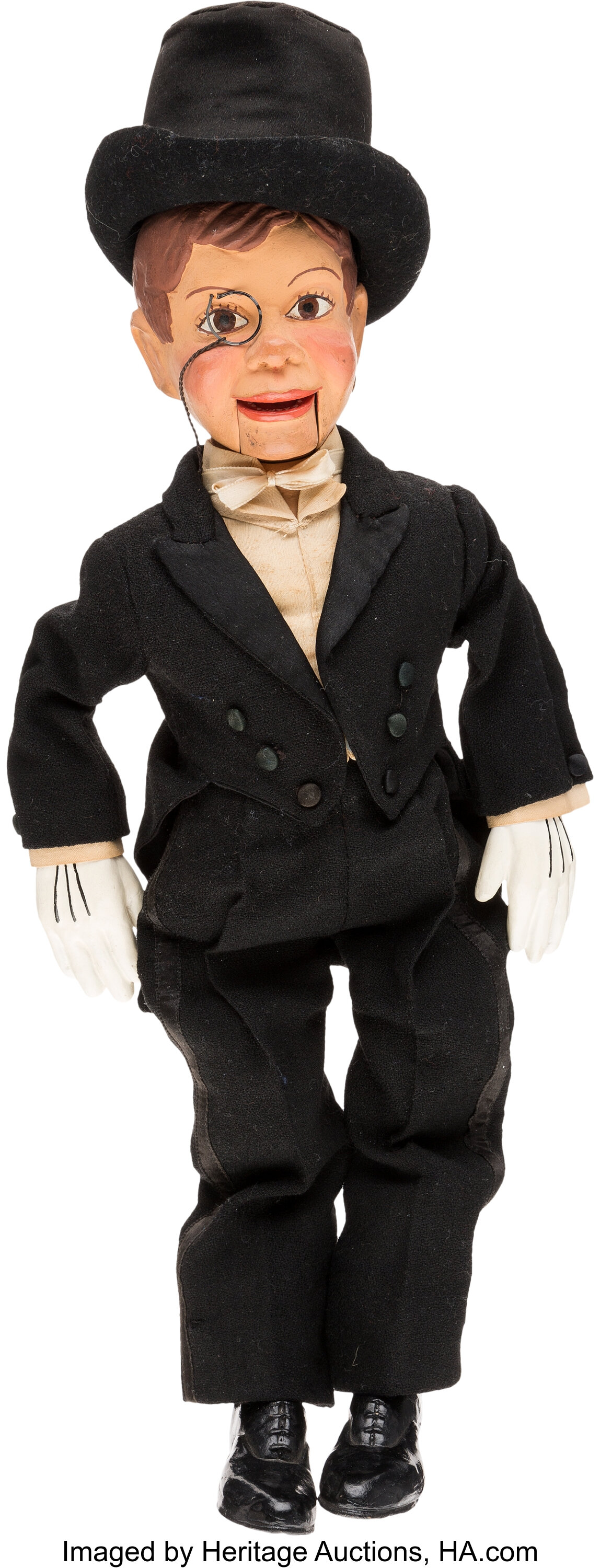 Original Charlie McCarthy ventriloquist dummy used by Edgar Bergen