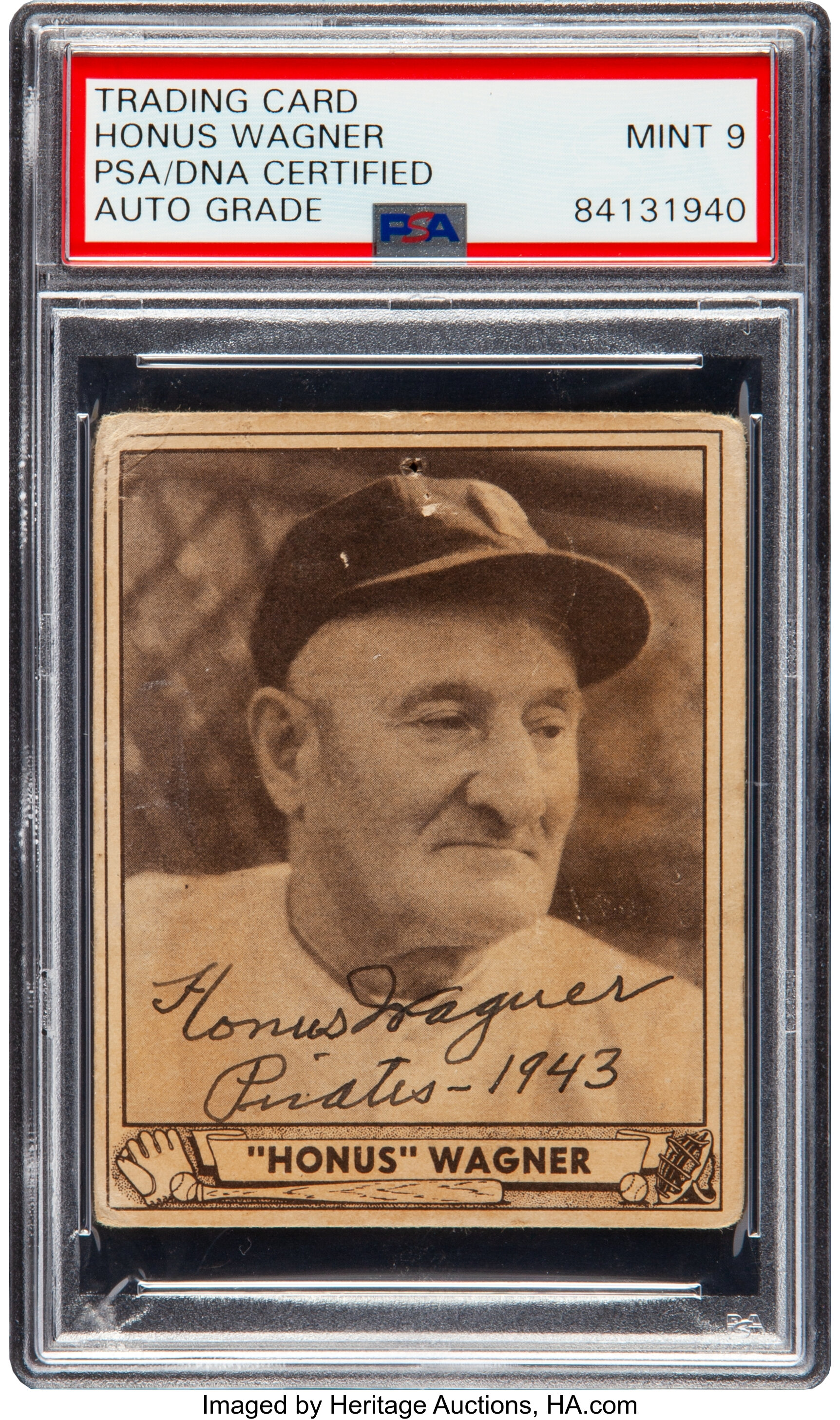 Bidders Hit Honus Wagner Card Out Of The Park At HeritageAntiques And The  Arts Weekly
