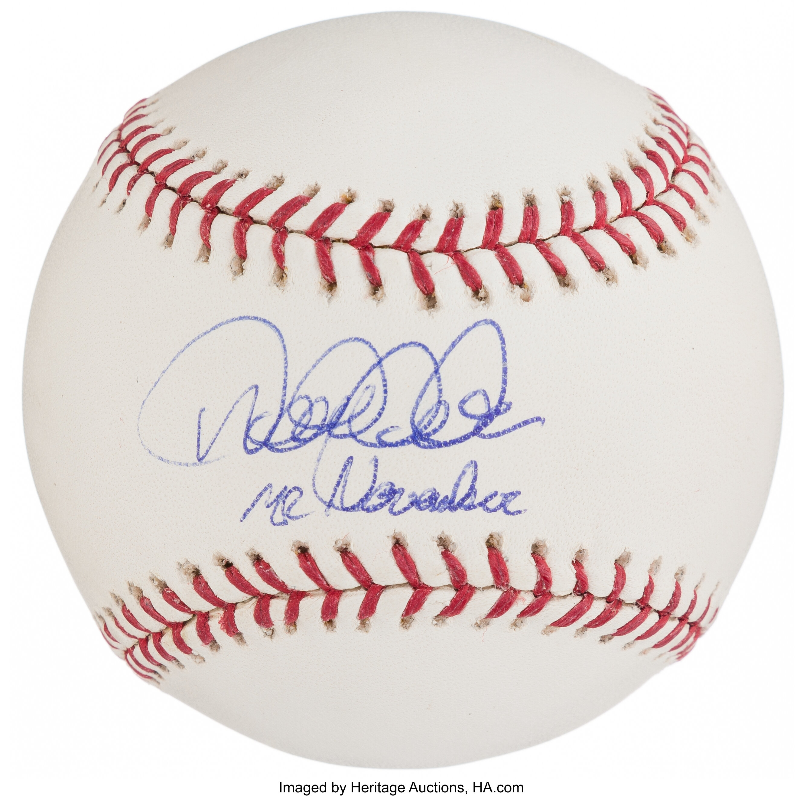 Sold at Auction: Derek Jeter Autographed Baseball