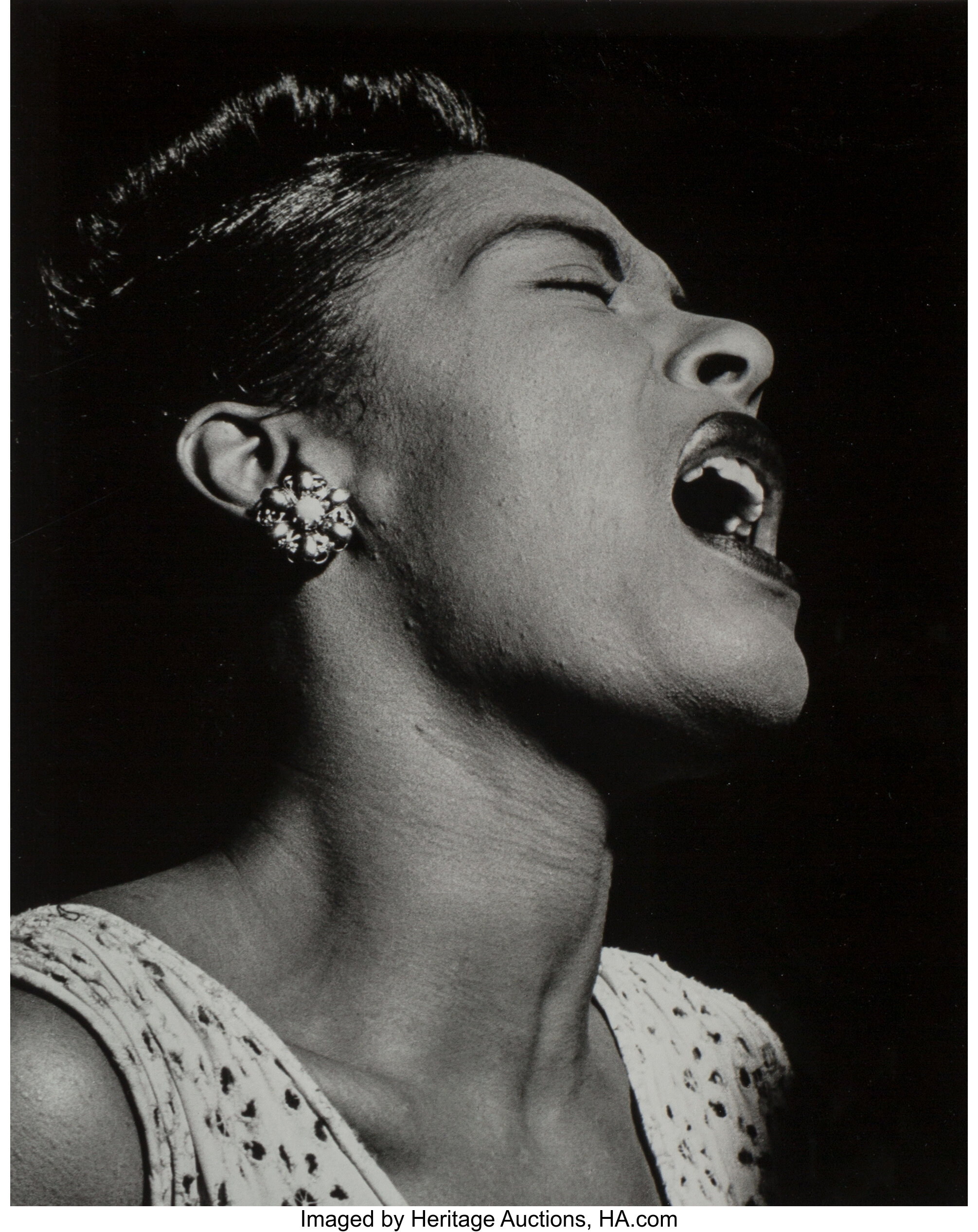 William Gottlieb (American, 1917-2006). Billie Holiday, 1948. | Lot ...