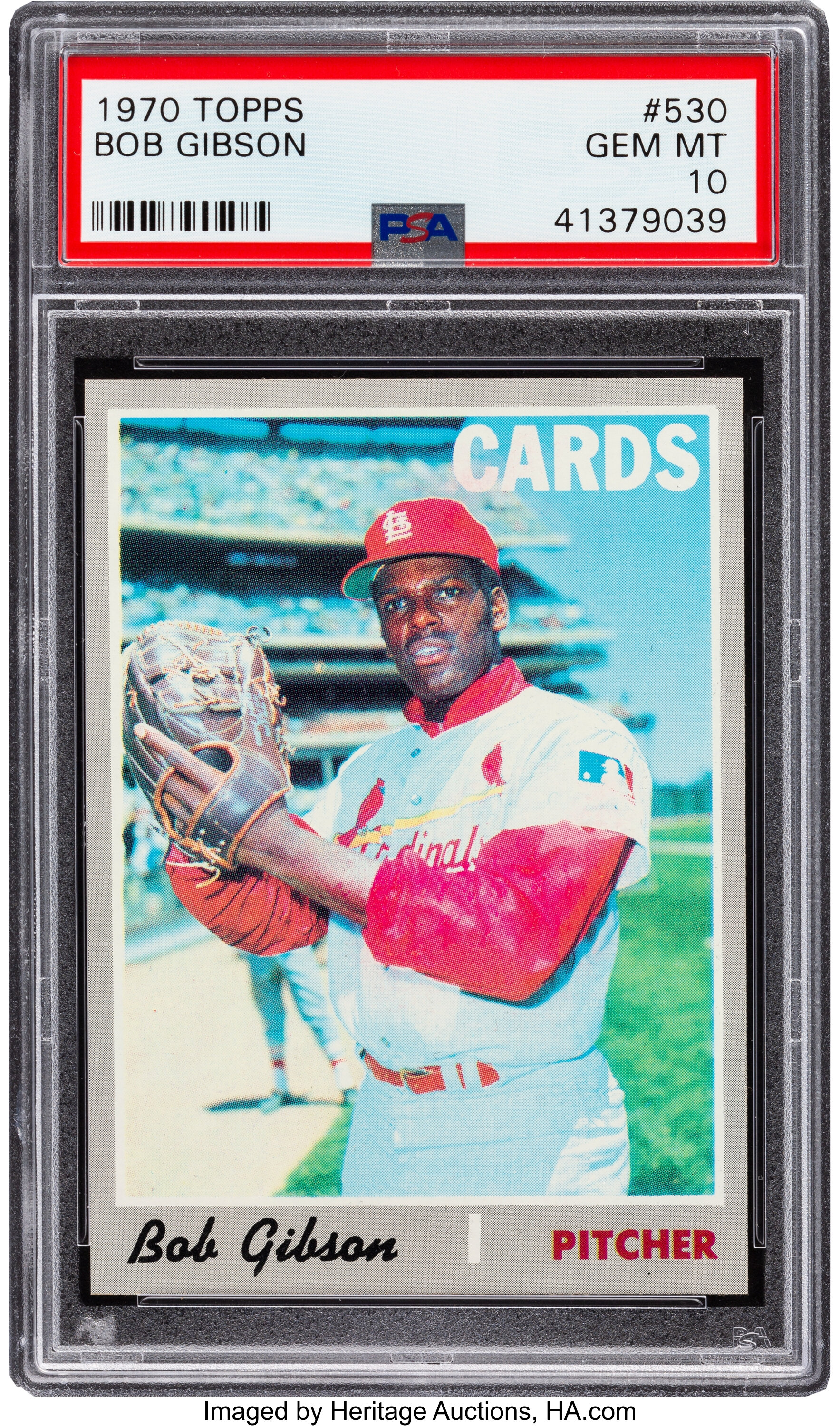 1970 Topps #530 Bob Gibson