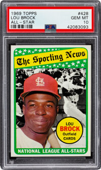 Lou Brock auto card 1985 Topps #5 MLB St. Louis Cardinals PSA Encapsul –  JAG Sports Marketing