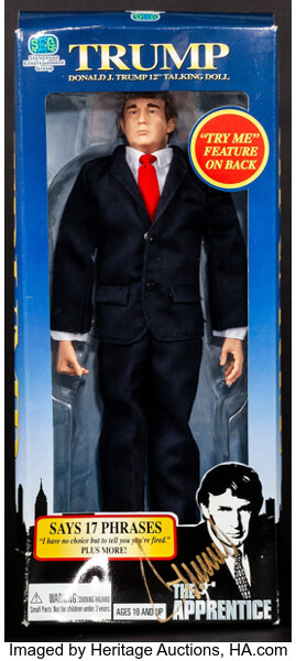 trump apprentice doll