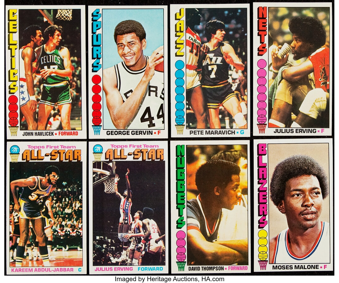 1976-77 Topps Basketball Card Set