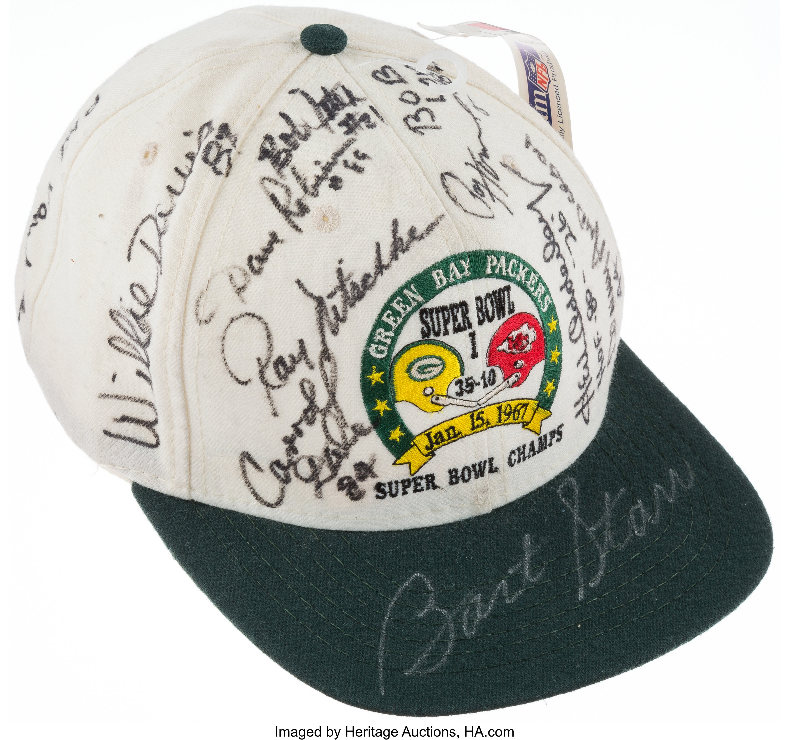 Sold at Auction: Herb Adderley Green Bay Packers HOF Signed Black