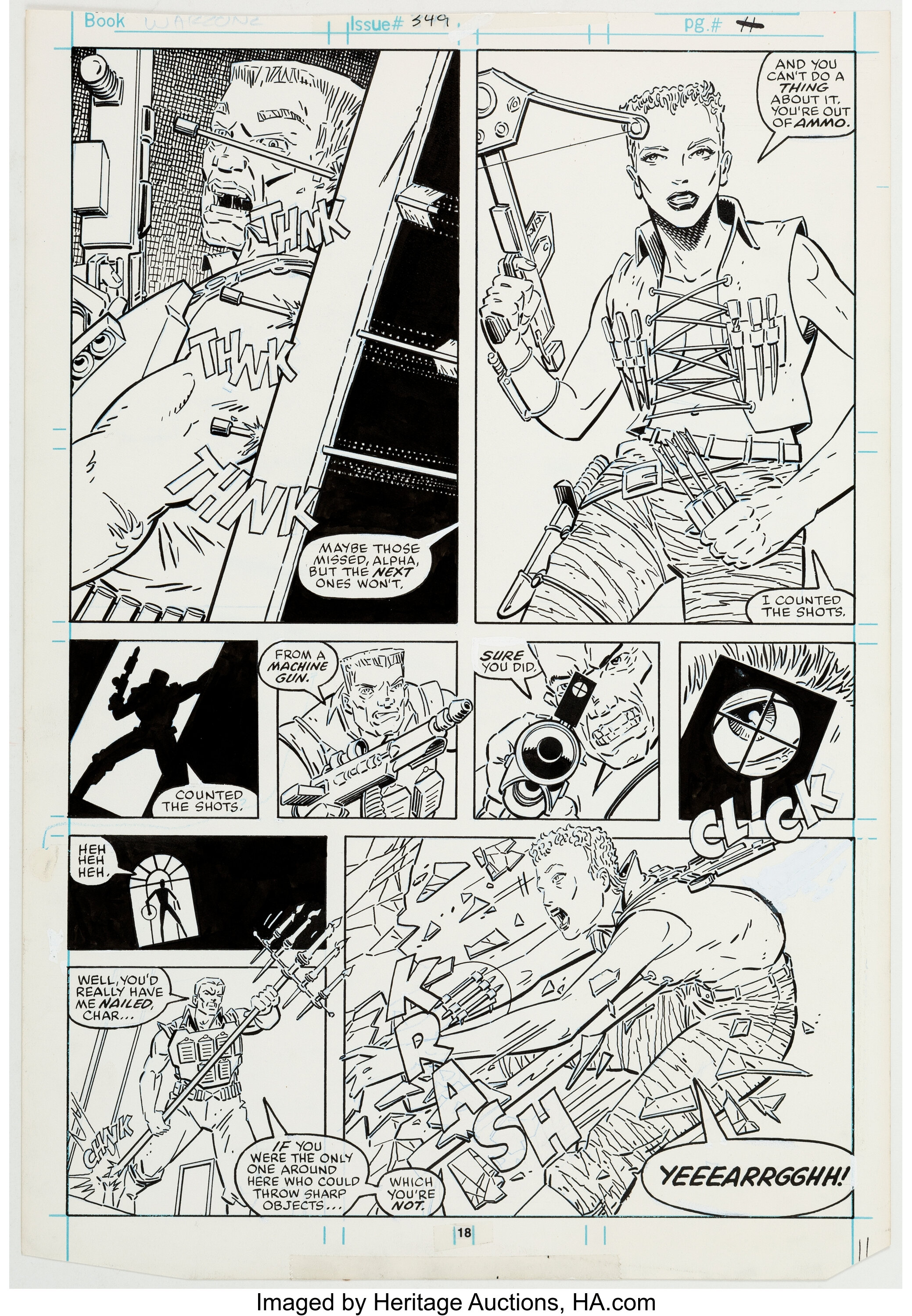 Jeff Purves And Terry Austin The Incredible Hulk 349 Story Page 11 Lot Heritage Auctions