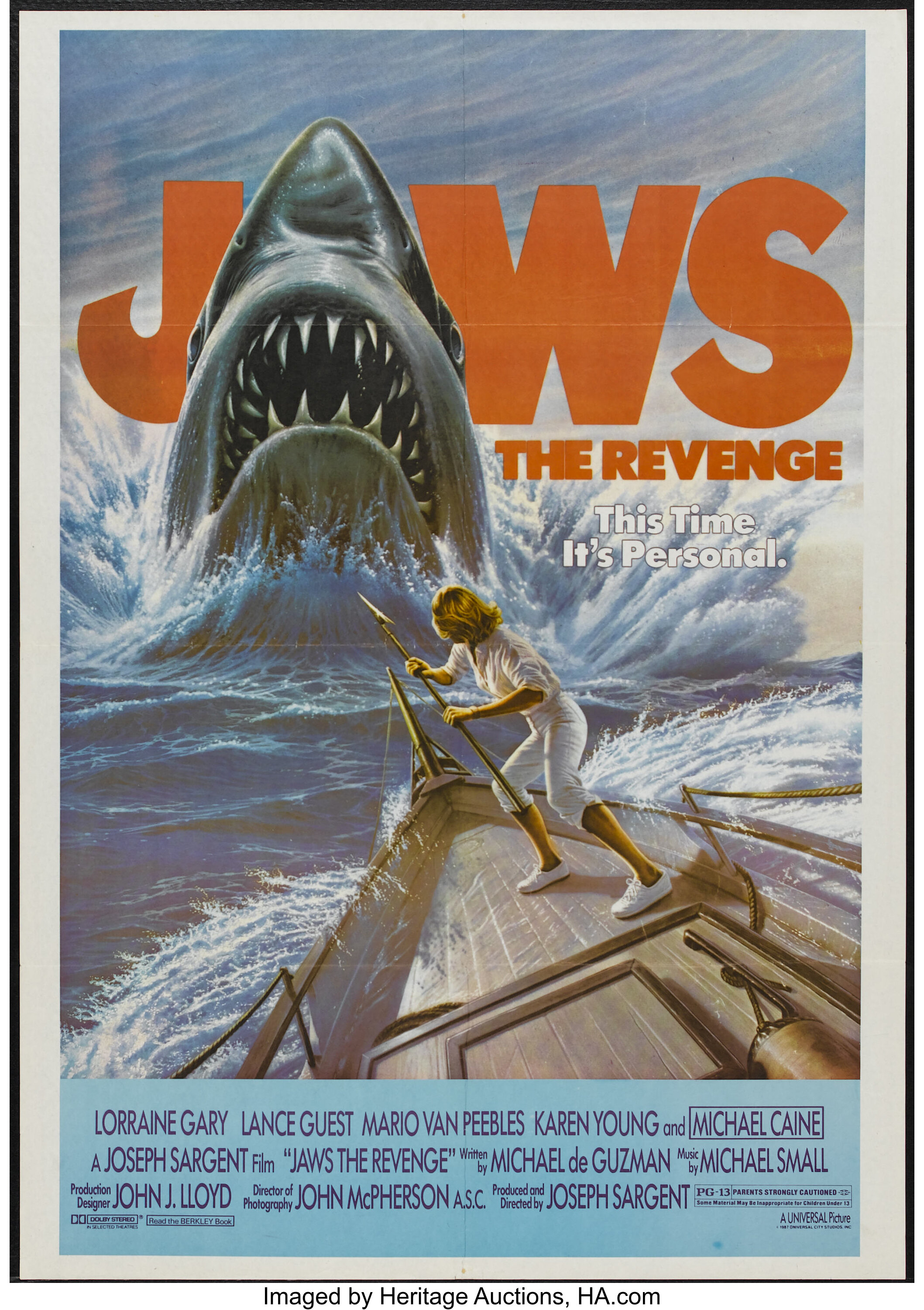 jaws 4 movie poster