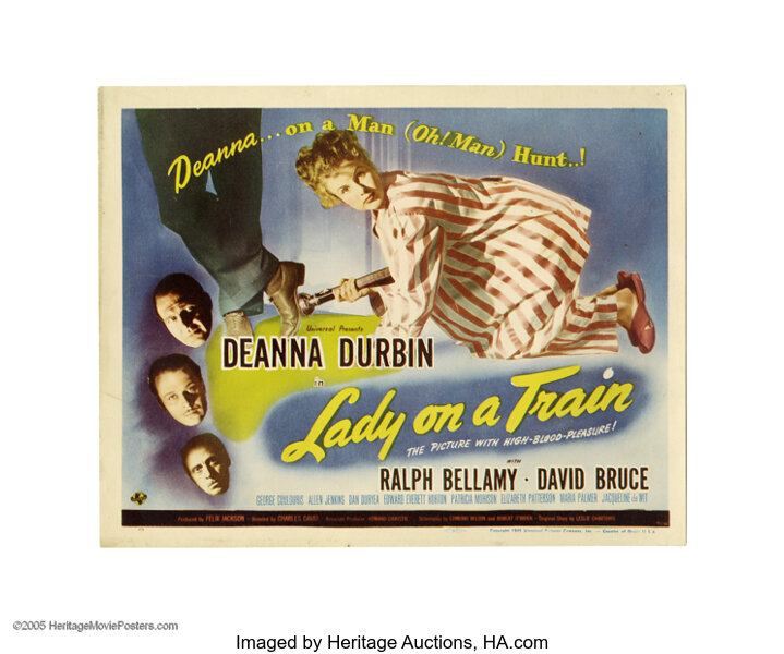 lady on a train movie