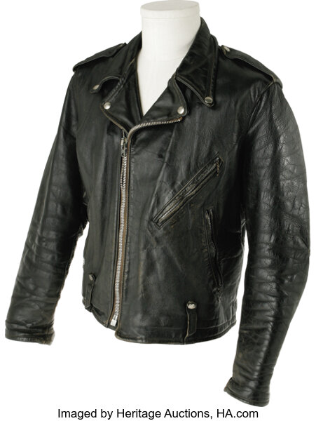 Vincent deals leather jacket