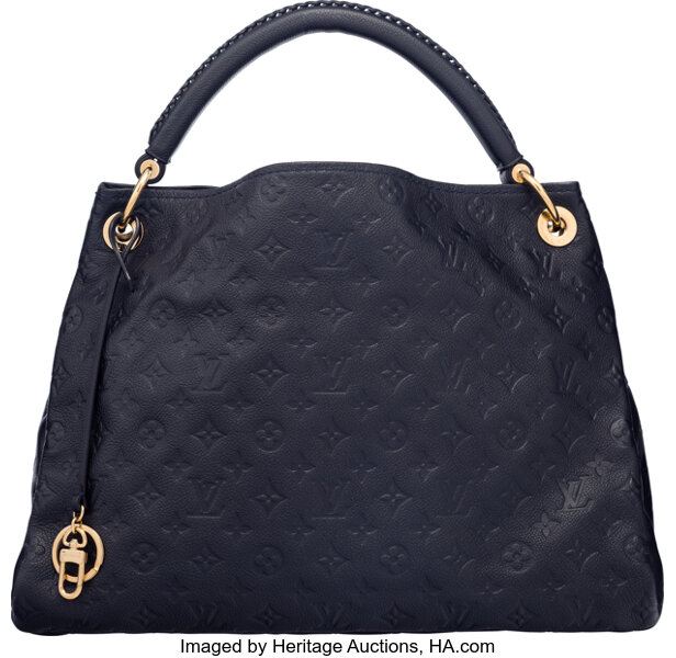 Rare Navy Blue and Brown Louis Vuitton Large Bag - clothing & accessories -  by owner - apparel sale - craigslist