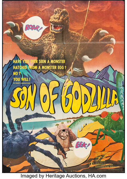 son of godzilla poster