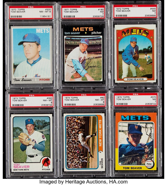 Tom Seaver Topps #80 Card