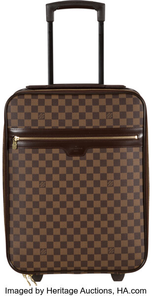 Louis Vuitton Damier Ebene Canvas Pegase 45 Luggage Louis Vuitton