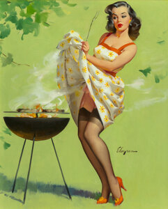 Iri Collection Patrick Nagel Gil Elvgren Among Highlights In Heritage Auctions Illustration